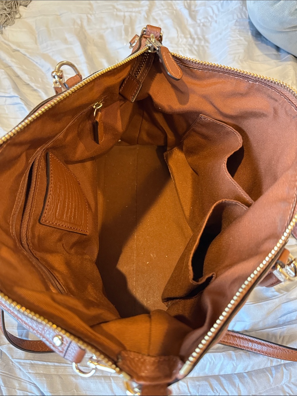 Tan Coach Purse - Picture 6 of 6